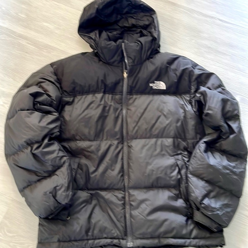 The North Face size M medium Black Puffer Jacket